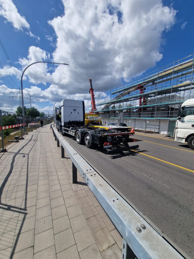 Professioneller Lkw-Transport